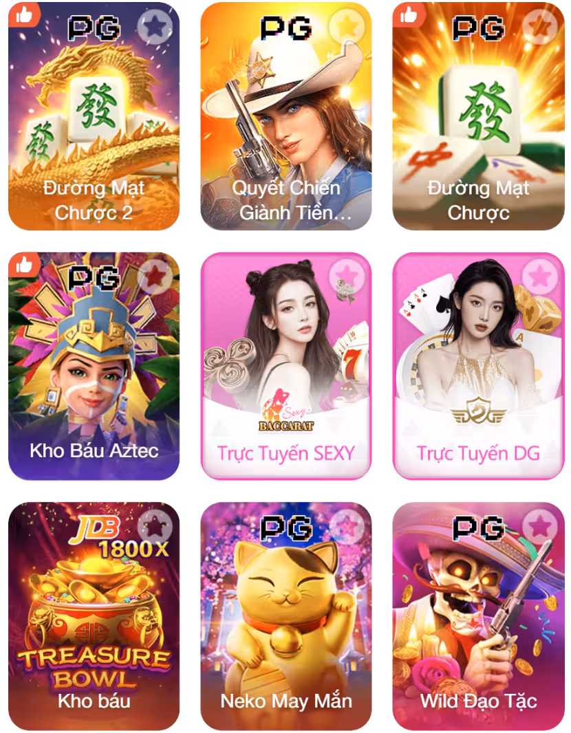 Sảnh game hot 8KB